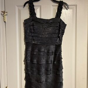 Elegant Black Sleeveless Dress